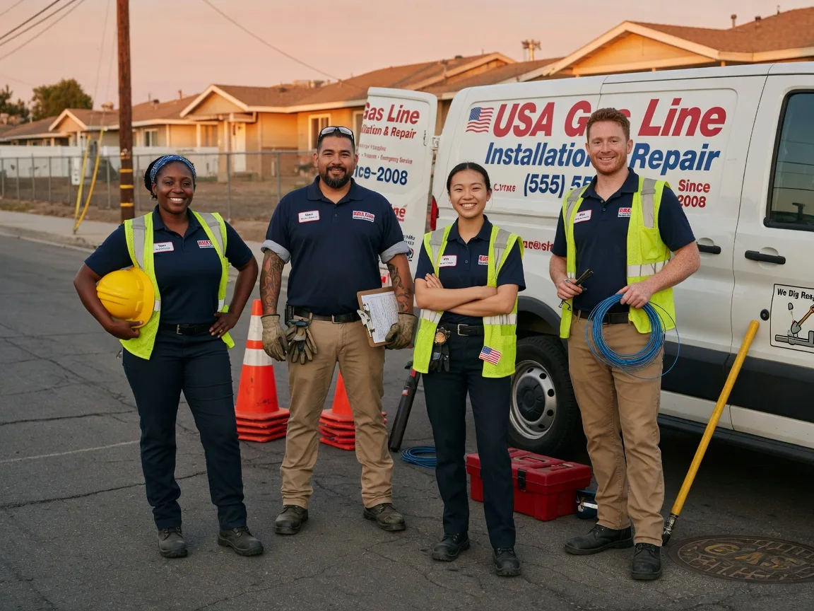 Gas Line Installation company in Shongaloo, LA
